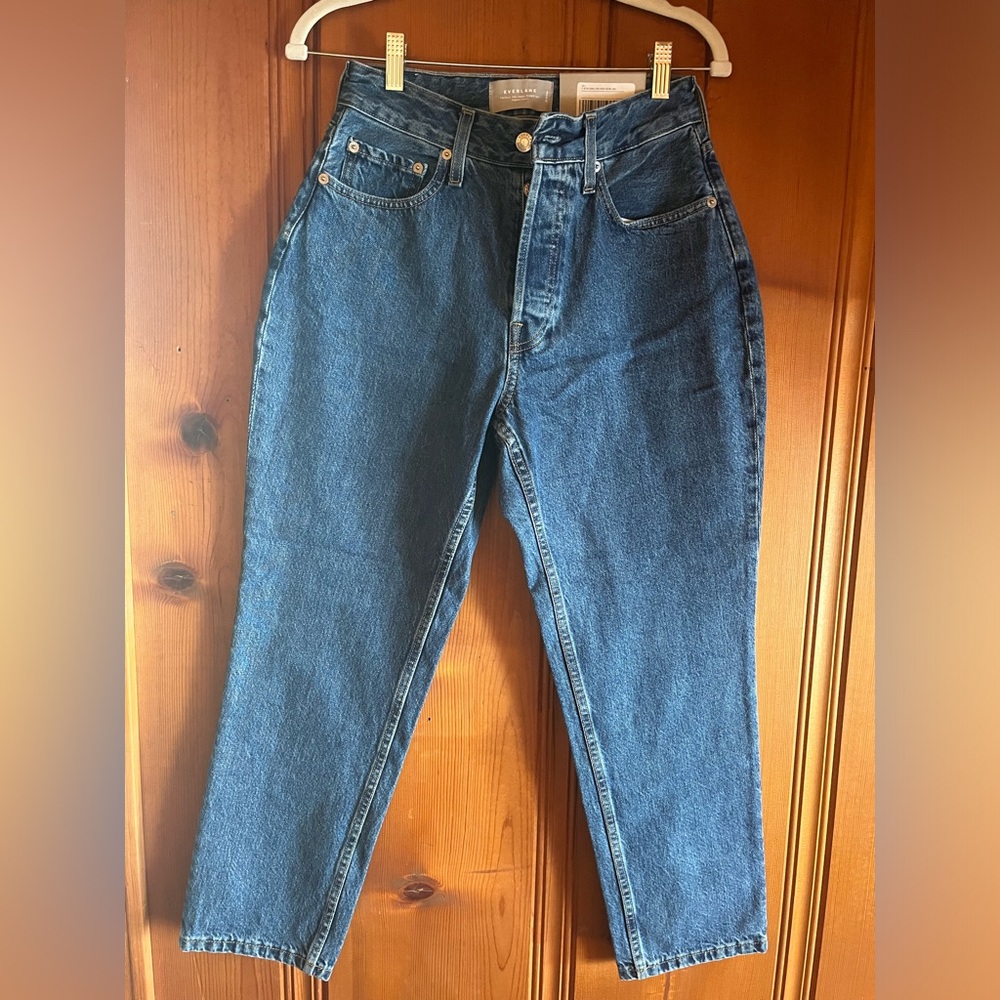 Everlane curvy cheeky 90’s straight jean